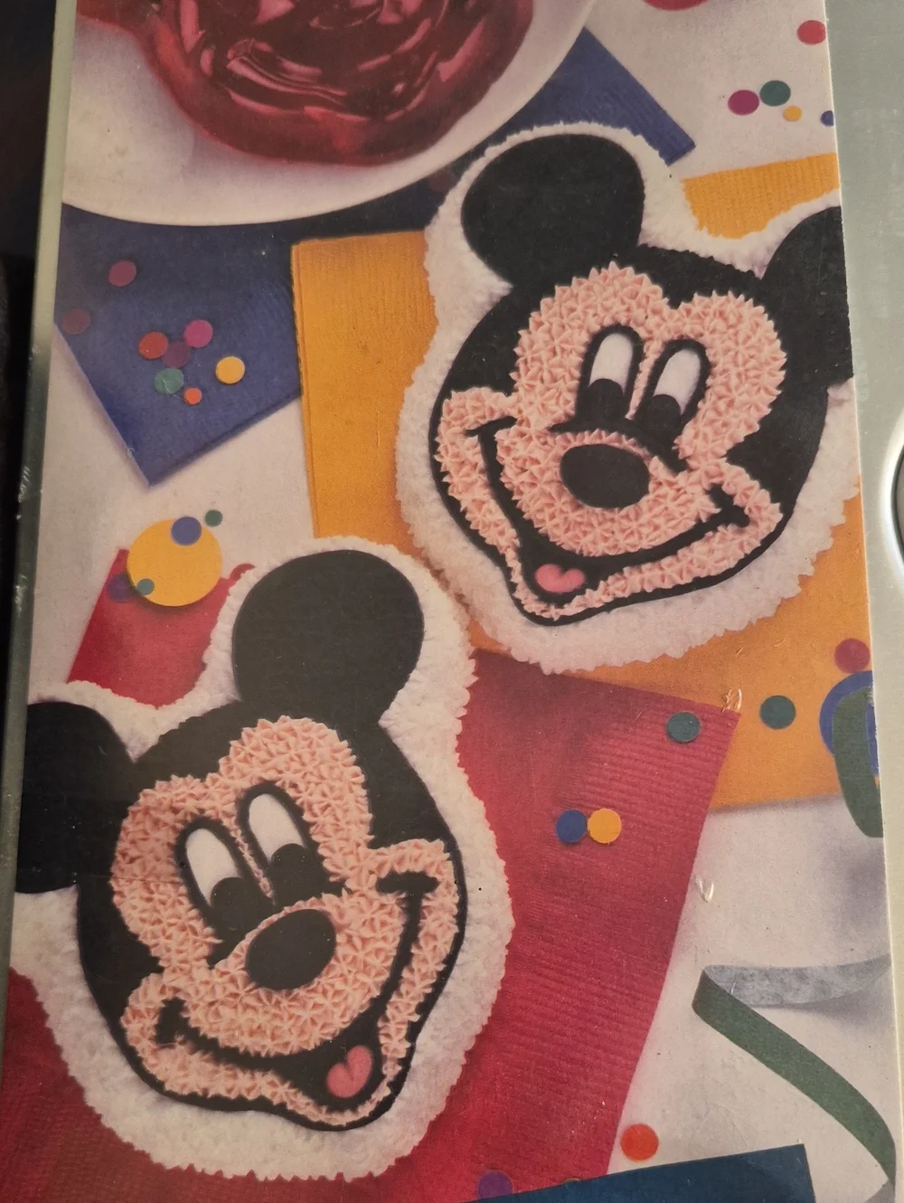 NWT Mickey Mouse Mini Pan Single Size Cake Pan Mold Jello or Cake